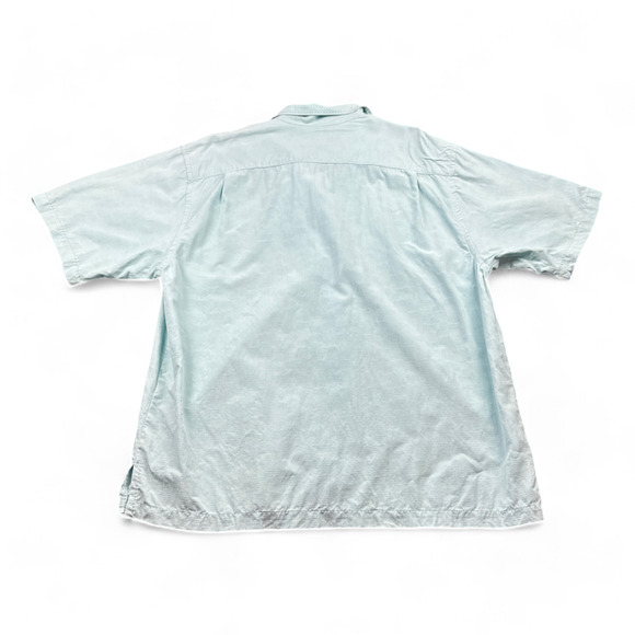 Tommy Bahama Shirt Adult EXTRA LARGE Blue Silk Club Hawaiian Martini Tropical - Picture 3 of 10